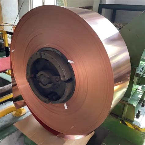 Pure Copper Strip Coil Copper Tape Roll China