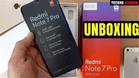 Redmi Note 7 Pro Unboxing And Overview With 48mp Camera Youtube