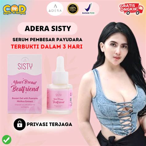 Jual Adera Sisty Breast Gel Serum Sisty Pembesar Dan Pengencang