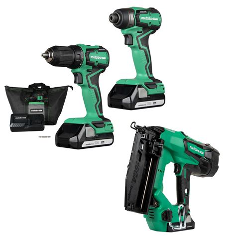 Shop Metabo Hpt Multivolt Volt Tool Brushless Power Tool Combo Kit