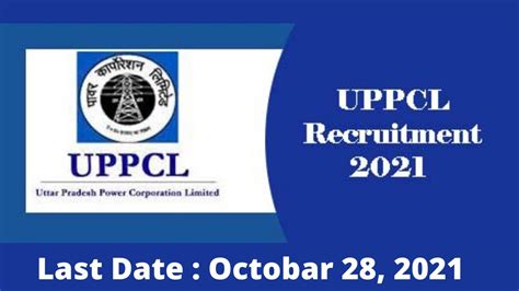 Uppcl Recruitment Notification Out Aro Camp Assistant Grade