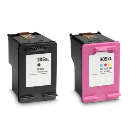 Pack 2 Tintas 305XL Negro Y Tricolor Compatible HP INKtintaytoner