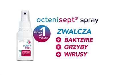 Spray Na Rany I Skaleczenia Octenisept Spray Youtube