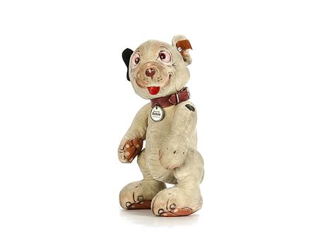 An Extremely Rare Steiff Bonzo Dog 1920s Never Actually Sold Just