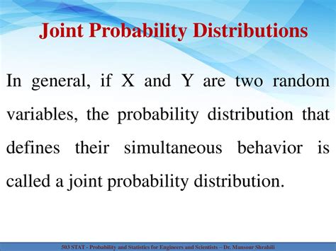 Joint Probability Distributions Ppt Download