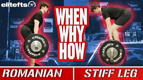 How To Pick The Right Deadlift Variation Rdl Vs Stiff Leg Youtube