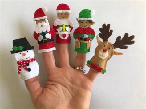 Must Make Christmas Finger Puppets Artofit