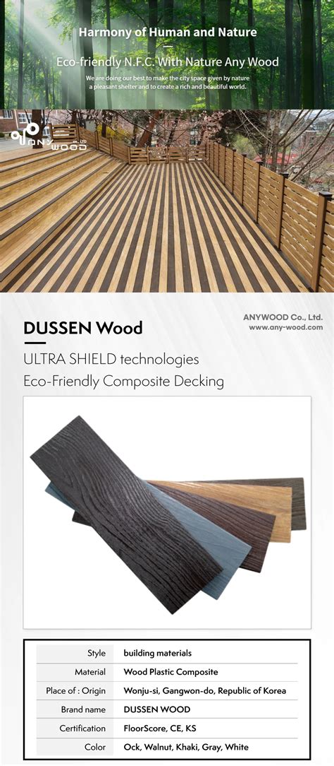 Factory Wholesale Wood Plastic Composite Flooring Dussen Wood Ultra Shield Luxury Household Wood