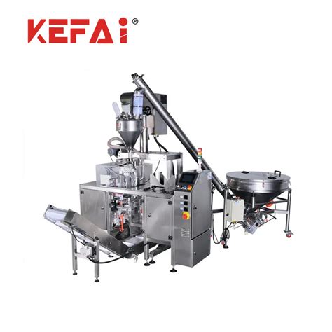 Kefai Automatic Rotary Powder Doypack Stand Up Pouch Filling Sealing