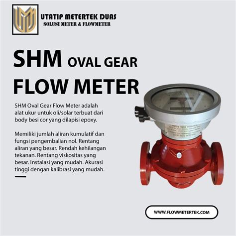 Shm Flow Meter Utatip Metertek Duas