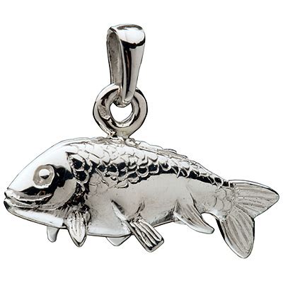 Pendentif Carpe En Argent