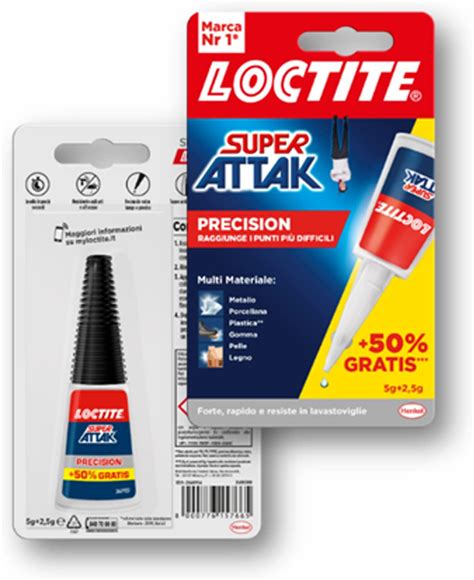 Pz Loctite Super Attak Precision Gr E Amazon It Fai Da Te