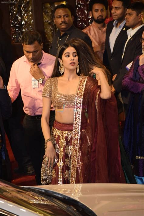 Janhvi Kapoor At Isha Ambani And Anand Piramal S Wedding On Th Dec