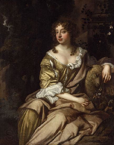 Possibly Portrait Of Nell Gwyn Sir Peter Lely Open Picture Usa Oil