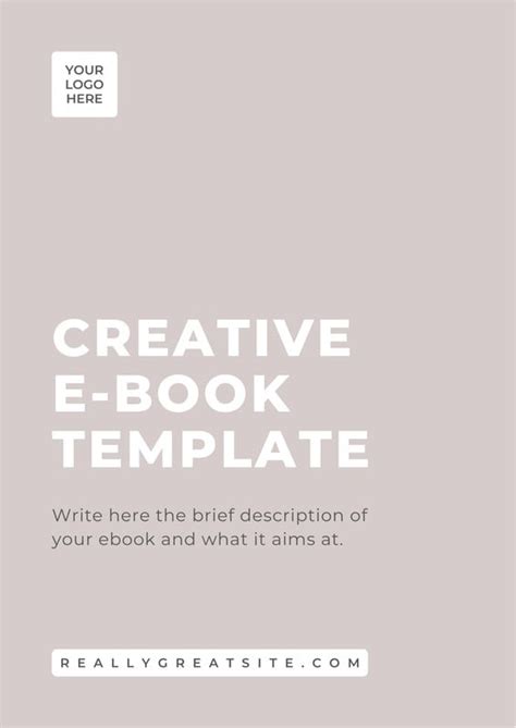 Free And Customizable Book Templates