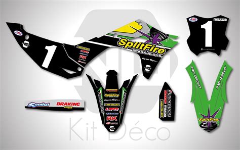 Kit D Co Kawasaki Kx Klx Kxf Splitfire