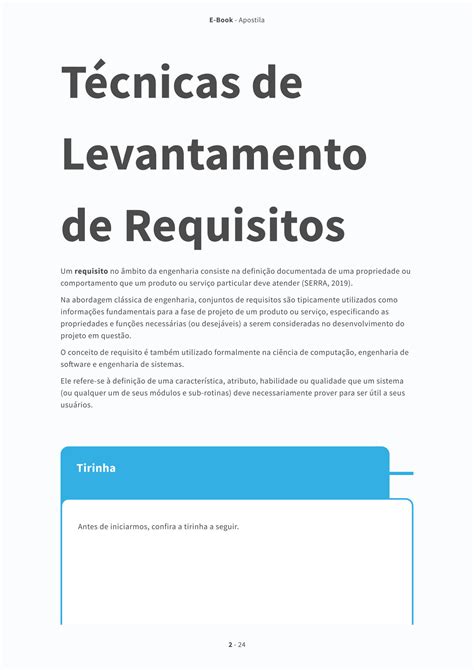 Solution T Cnicas De Levantamento De Requisitos Studypool