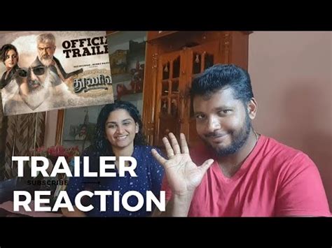 Thunivu Trailer Reaction Ajith Kumar Manju Warrier H Vinod