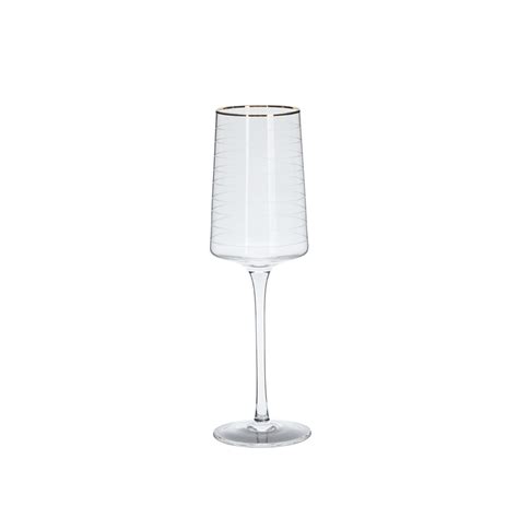 Cutting Design 310ml Long Stem Champagne Red Wine Goblet Glass China Red Wine Glass And Wine