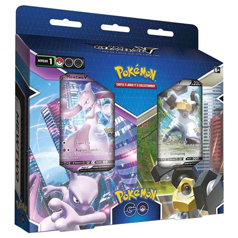 TCG Pokémon Bundle Mewtwo V vs Melmetal V Battle Deck SWSH10 5 Pokémon GO