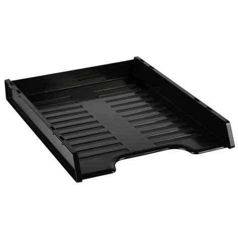 Italplast I65gr Slimline A4 Multi Fit Document Tray Black Theodist