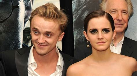 Emma Watson’s ‘harry Potter’ Co Star Takes A Romantic Portrait Of Her Tom Felton Emma Watson