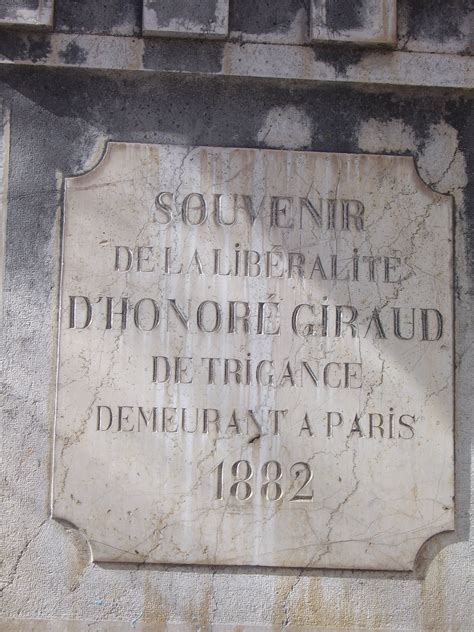 fontaine et abreuvoir dite fontaine Honoré Giraud Inventaire Général