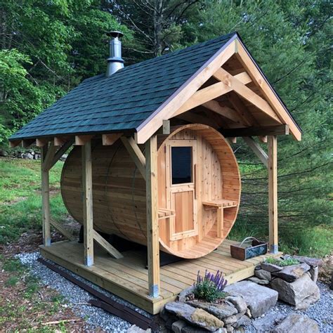 Barrel Sauna With A Roof Artofit