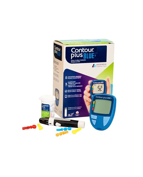 Contour Plus Blue Glucosemeter Startpakket Diabetesmagazijn Nl