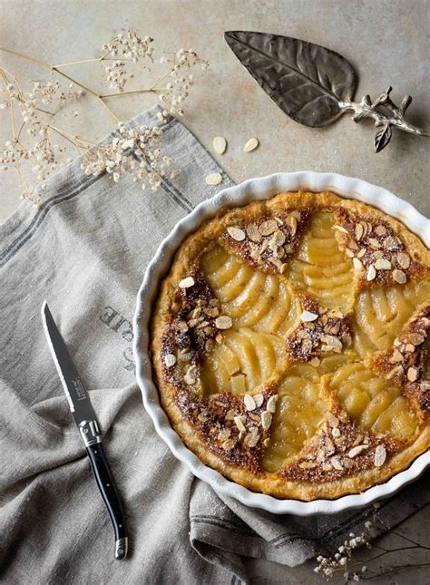 Tarte Bourdaloue Ou Amandine Aux Poires Tarte Bourdaloue