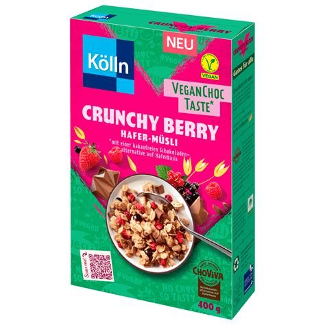 Kölln Crunchy Berry Hafer Müsli VeganChocTaste vegan 400g bei REWE