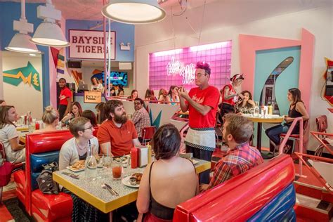 A Superfans Dream Come True Dinner At The Saved By The Bell Diner