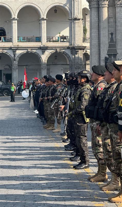 Arequipa Garantizan Seguridad Del Apec Con Polic As