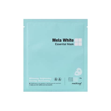 M T N D Ng Tr Ng Da Mela White Essential Mask