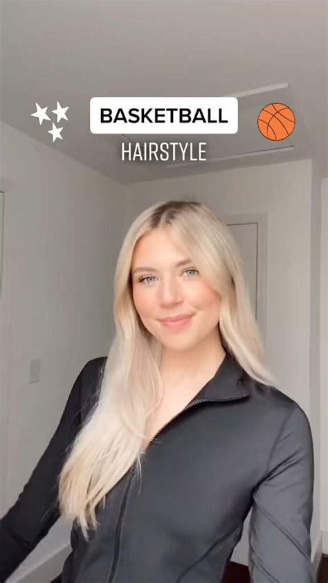 Basketball Hairstyle Video Hair Tutorials For Medium Hair Hair