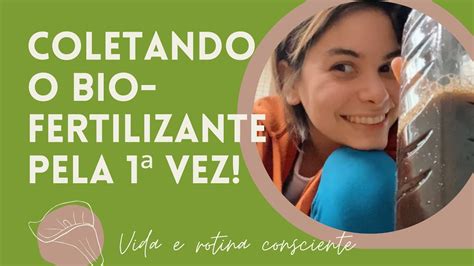 Coletando o biofertilizante da composteira Porque não é chorume da