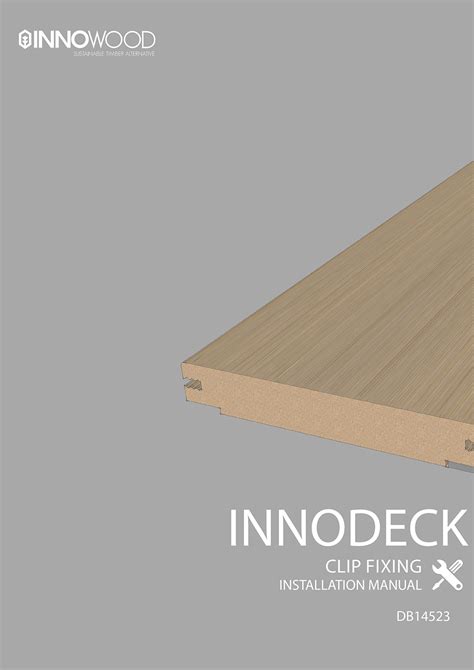 Innowood Installation Manual Composite Timber Decking Composite