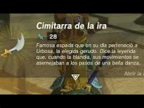 Como Conseguir La Cimitarra De La Ira Mejores Armas Zelda Tears Of The