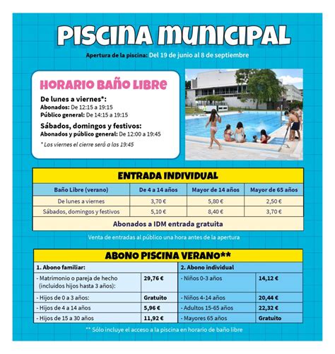 CON LA LLEGADA DEL VERANO Y EL CALOR LA PISCINA MUNICIPAL VUELVE A