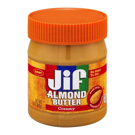 Jif Creamy Almond Butter Oz Walmart