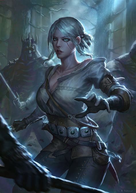 Artstation Ciri From The Witcher 3 Wild Hunt