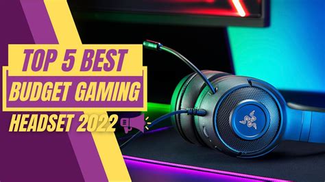 ☑️best Budget Gaming Headsets 2022🔥 Top 5 Best Budget Gaming Headsets