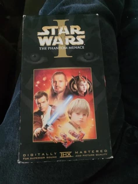 Star Wars Episode I The Phantom Menace Vhs Widescreen