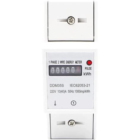 Monophas Deux Fils V A Compteur D Nergie Kwh Compteur