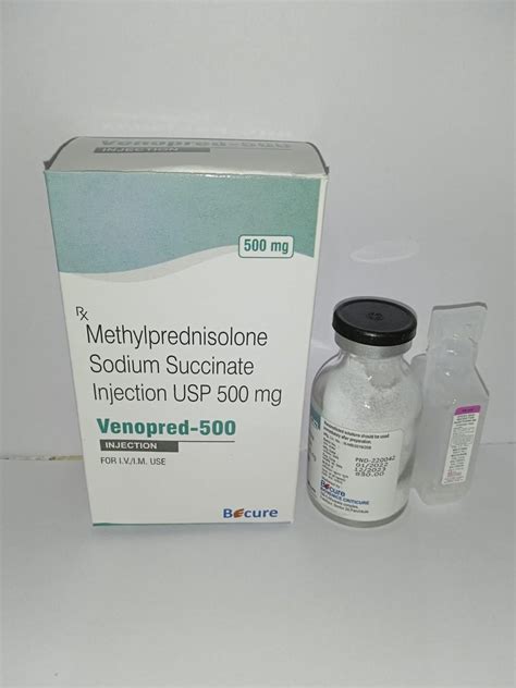 Mg Methylprednisolone Sodium Succinate For Injection At Rs Box