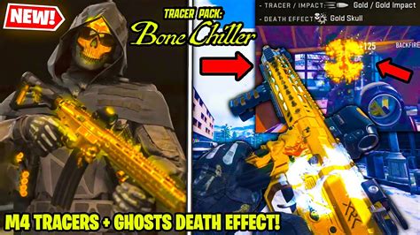 Mw Gold Skull Effect New Tracer Pack Bone Chiller Bundle On Warzone