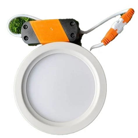 Jiga Cool White 8W LED Slim Panel Round Recessed Downlight At 428