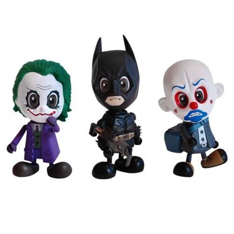 Set Of Vinyl Figures Hot Toys Cosbaby Dc Comics