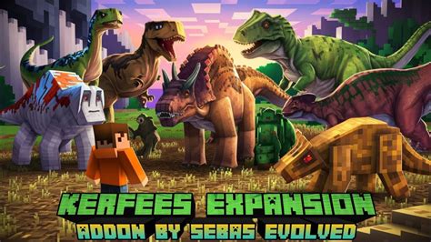 Prehistoric Life Mod MCPE Kerfees Expansion Addon Mod Dinosaurs