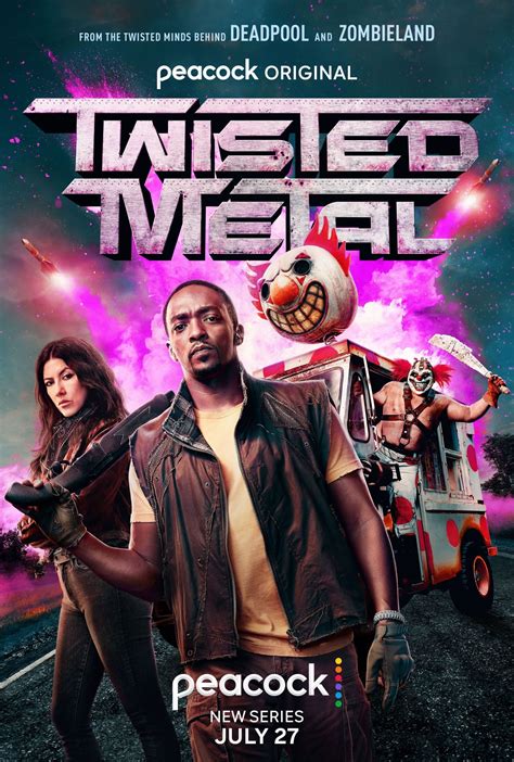 Peacock Releases Official Trailer And Poster For Twisted Metal